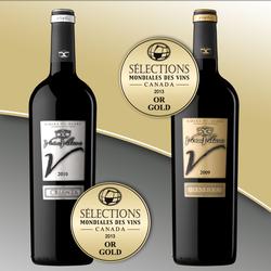 El Viña Vilano Crianza 2010 y el Viña Vilano Reserva 2009 obtienen dos medallas de oro en el concurso de vinos más importante de América del Norte