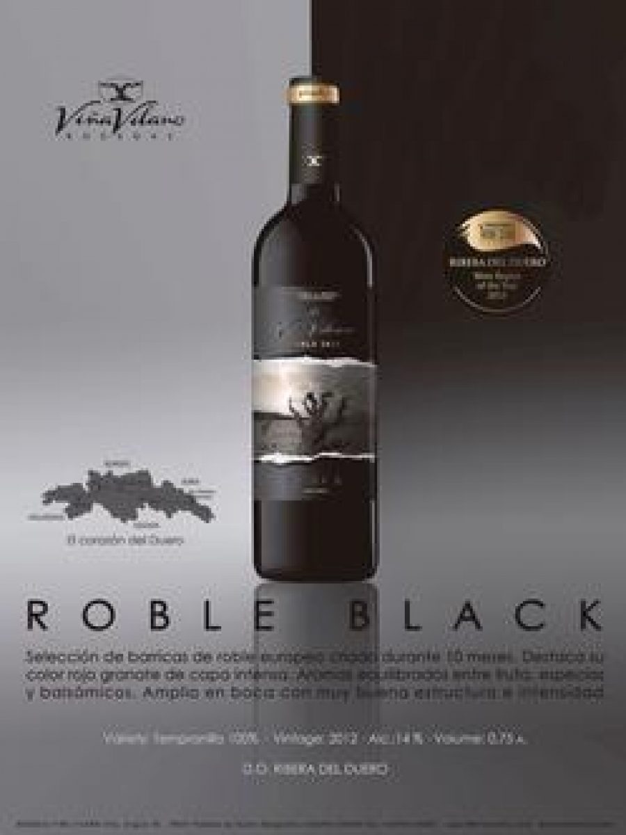 El Viña Vilano Roble Black Edition, seleccionado para participar en la Feria de Artesanía y Alimentación Europea 2015