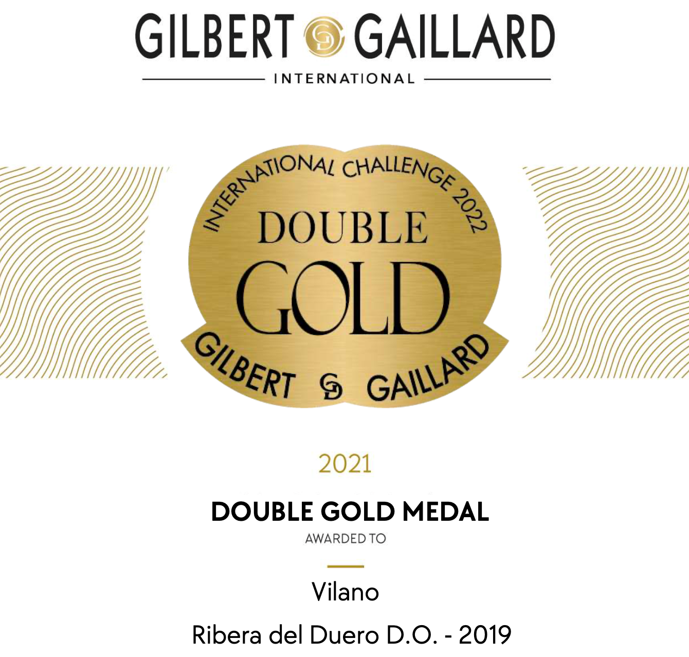 Bodegas Vilano once again positions its wines among the best in the world in the prestigious Gilbert & Gaillard
