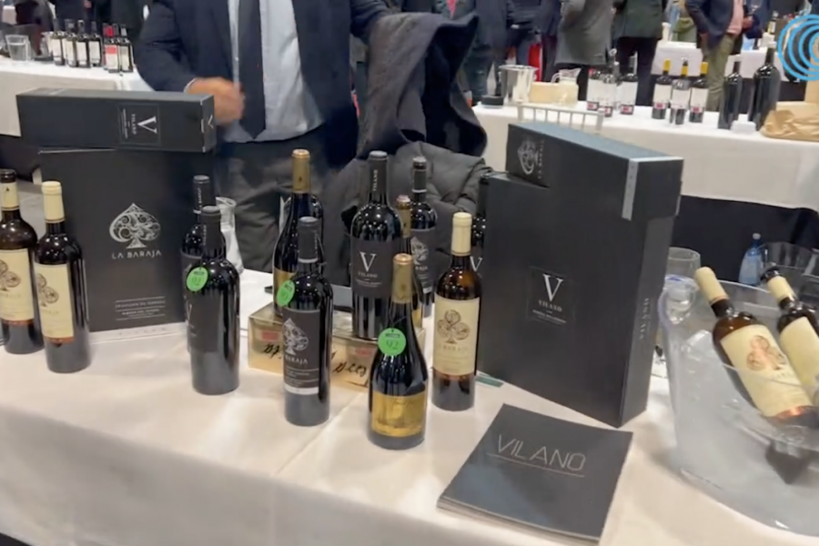 Vilano at the Salón Peñín, rated among the best wines in Spain
