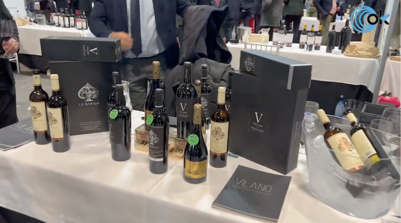 Vilano at the Salón Peñín, rated among the best wines in Spain