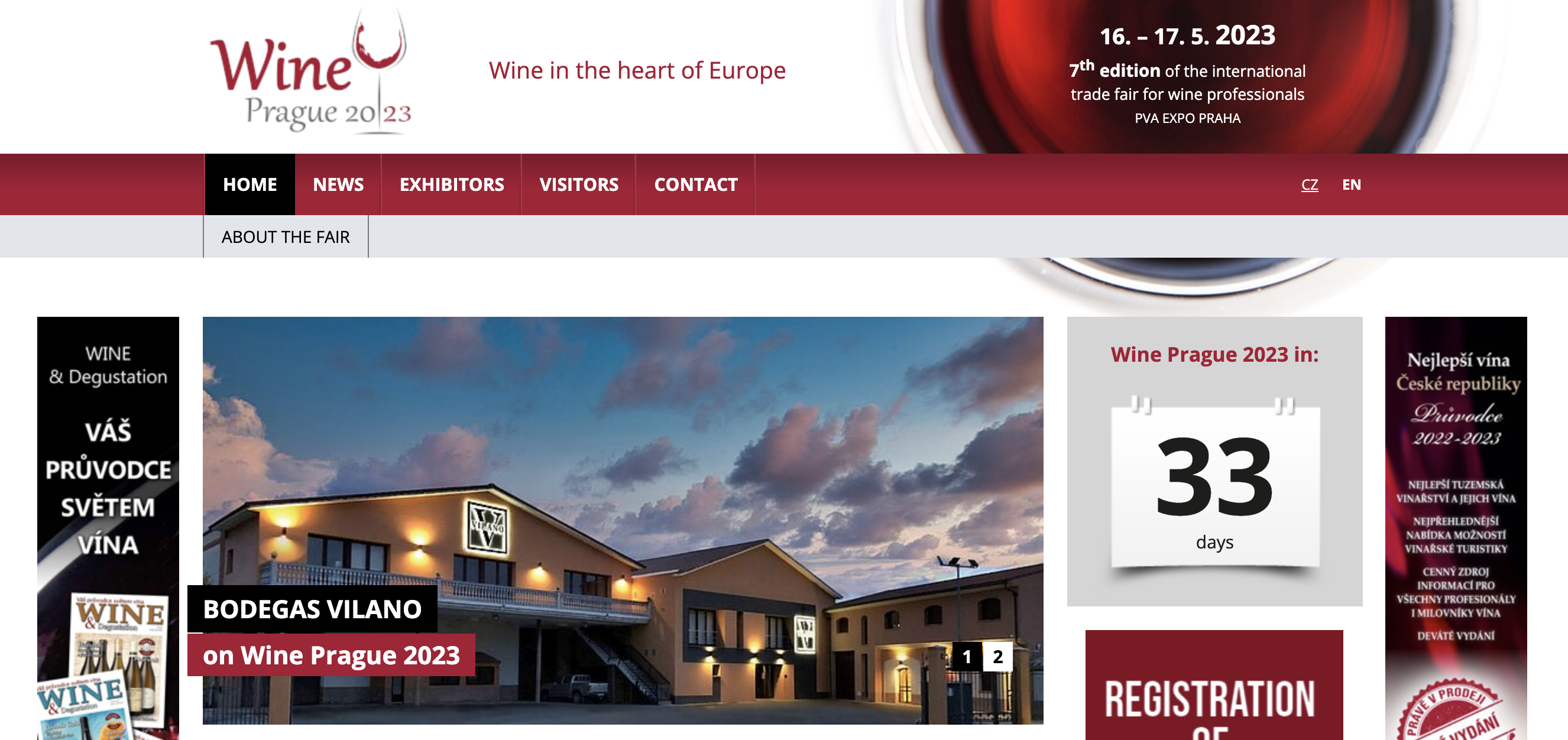 Die Weinkellerei Vilano wird auf der WinePrague 2023 vertreten sein