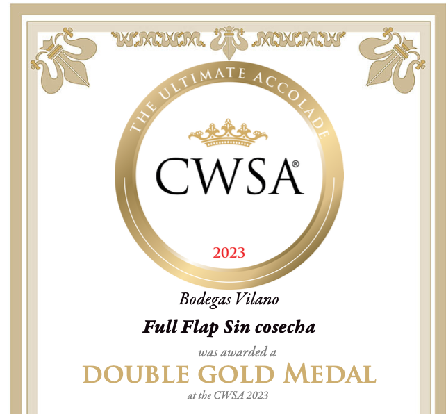 Full Flap receives a Double Gold and Vilano Roble a Gold at the prestigious CWSAs
