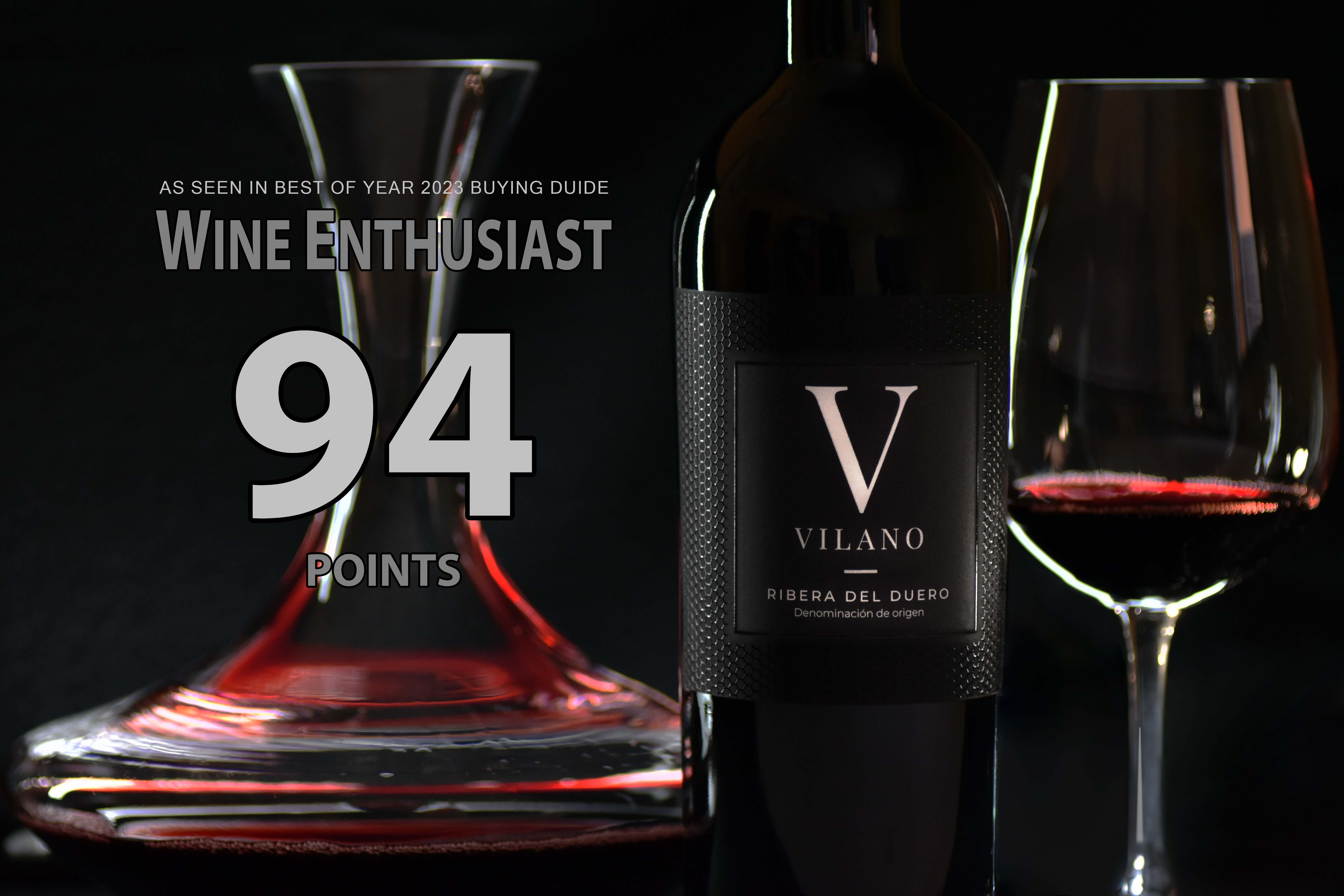 Vilano, among the best wines of the year, according to Wine Enthusiast